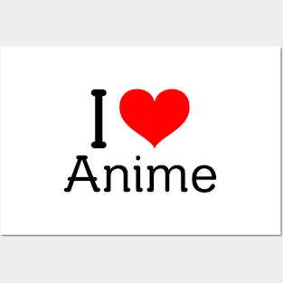 I Heart Anime - Anime Lovers/Weebs Posters and Art